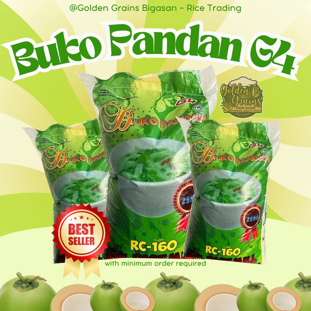 Buko Pandan Rice G4 25kg