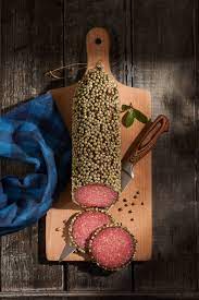 WHOLE or SLICED whole peppercorn Salami 250g