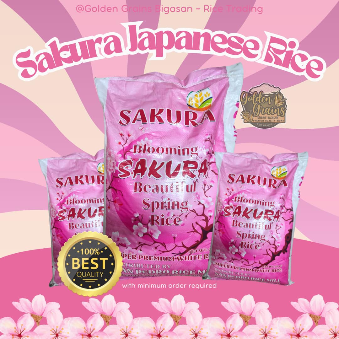 SAKURAJAPANESE RICE 25KG – Fresh Valley Foods